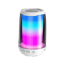 (Pulse4Mini Blanc) Enceinte Bluetooth portable étanche Pulse 5 Pulse 4 avec spectacle de lumière_FC10
