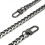 (Noir 100 cm) Pièces de sac, accessoires, ceinture dorée, accessoire de sac à main 1