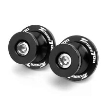 (Zwart) Voor Yamaha Tenere 700 Tenere 700 T7 Rally Edition 2022 2023 6MM CNC Nieuwe Swingarm Spool Slider Stand Schroeven Motorfiets Accessoires