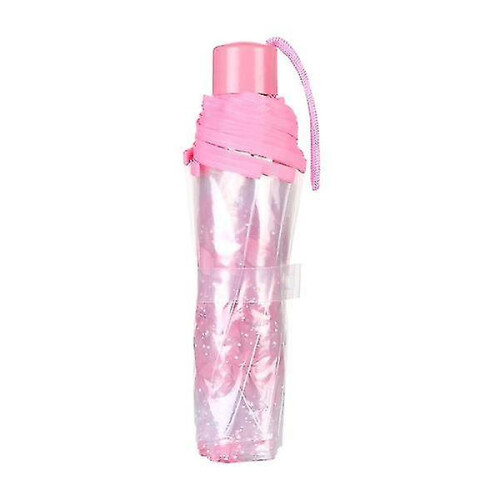Transparante paraplu kersenbloesem (roze) 1