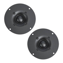 Lot de 2 haut-parleurs HiFi 4 pouces, tweeter 8 ohms, 30-60 W, dôme en film de soie, pour systèmes audio domestiques