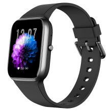 (ZWART) Smartwatch voor vrouwen 185 waterdichte smartwatch Bluetooth iPhone Samsung