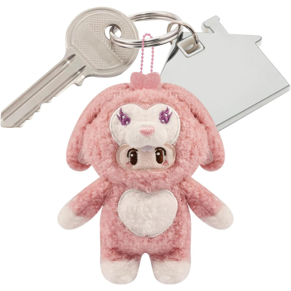 Plush Pendants for Keychains | Cartoon Game Character Keychain Pendants | Soft Multifunctional Bag Pendants Car Interior Ornament