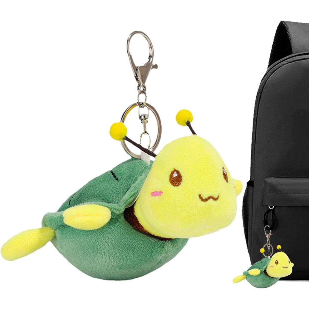 Turtle Bee Bag Pendant - Key Holder Bag Pendant Funny Plush Decoration | Cute Plush Keychain Cartoon Figure Pendant Key for Backpack School Bag