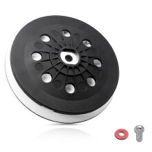 Vervangende schuurpad, D125 (5 inch), zacht, 8 gaten, compatibel met Festool ETS EC 125, LEX 125 E