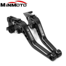 (Noir) Pour Kawasaki Z650 Z 650 2017 2018 2019 2020 2021 Accessoires Moto Leviers de Frein et d'embrayage Courts Poignée Yalo