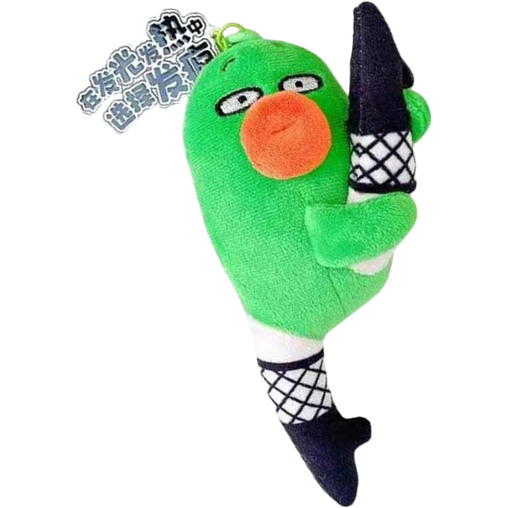 (Green) Plush Keychain Toy | Cute Doll Keyring Charm,Cute Doll Keychain, Creative Adorable Pendant Keychain for Boys, Girls, Adults