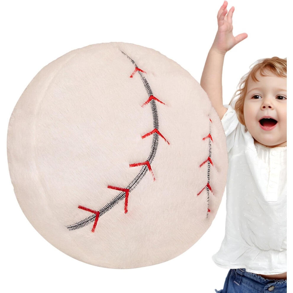 (Baseball) Sport Ball Pillows | Colorful Ball Toy,Decorative Indoor Home Supplies, Adorable Stuffed Cushion for Living Room, Bedroom, Study