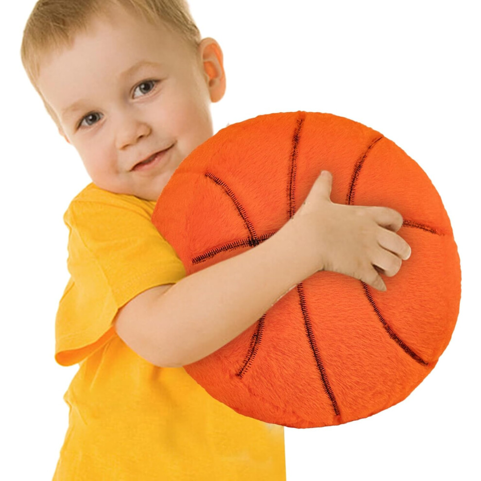(Basketball) Sport Ball Pillows | Colorful Ball Toy,Decorative Indoor Home Supplies, Adorable Stuffed Cushion for Living Room, Bedroom, Study