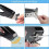 Perforatrice d'angles arrondis robuste pour cartes d'identité, papier, artisanat, plastification, scrapbooking 4