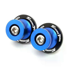 (Bleu) Pour Yamaha Tenere 700 Tenere700 T7 Rally Edition 2022 2023 6MM CNC Nouveau Bras Oscillant Bobine Curseur Support Vis Accessoires Moto