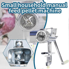 (1.5) Huisdiervoerpelletmachine Kleine huishoudelijke handmatige visvoerpelletmachine