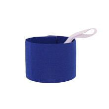 Brassards d'équipe pour adultes (bleu) Haute élasticité Antidérapant Réglable Bonne visibilité Équipe d'entraînement de football S