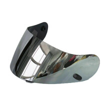 Visière de casque de moto (argent électrolytique) pour HJC CL 16 CL 17, protection anti-rayures