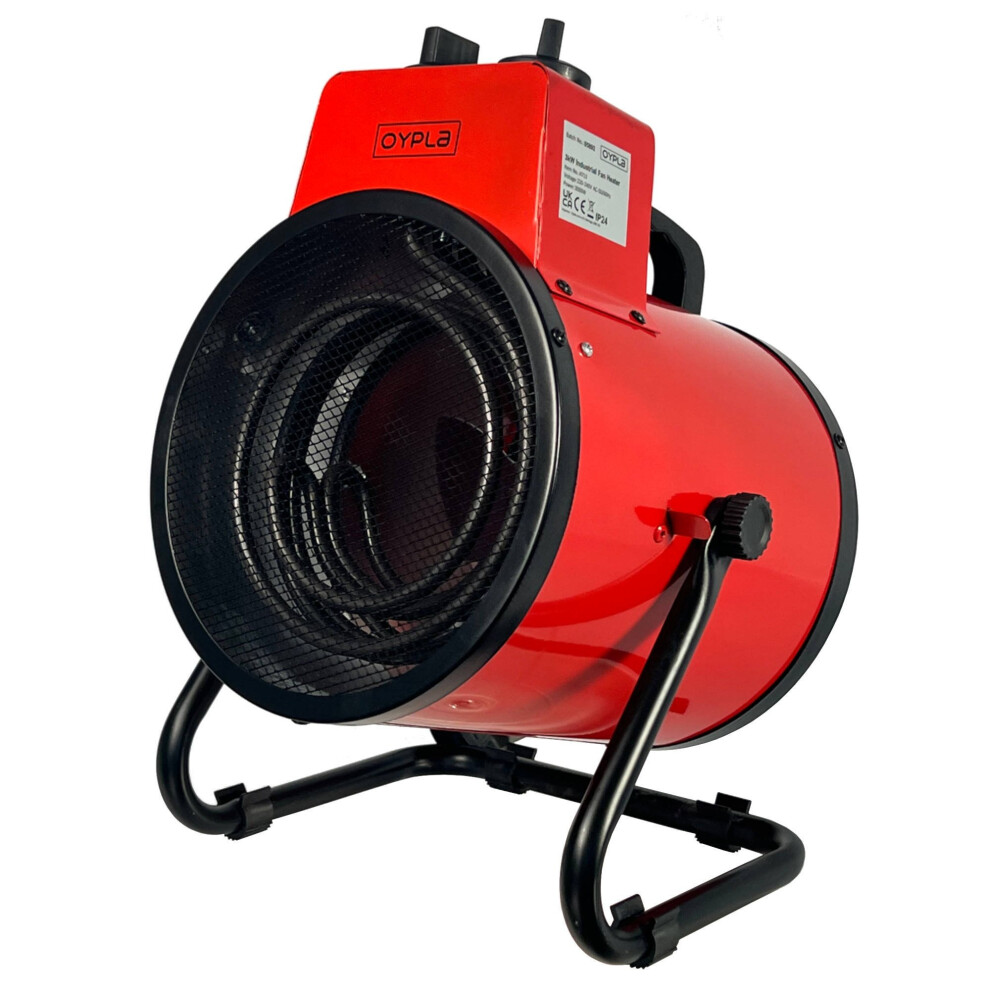 Oypla 3kW Tilting Electric Industrial Workshop Garage Space Fan Heater
