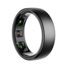 (Zwart) R10 MAAT 14 Smart Ring, Ondersteuning Hartslag / Bloedzuurstof / Slaap / Meerdere Sportmodi