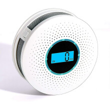 Koolmonoxidemelder Rookmelder Hoognauwkeurig CO-alarm met geluidswaarschuwing en digitaal LCD-scherm