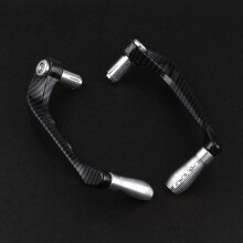 (Zilver) Motorfiets Stuurgrepen Bescherming Rem Koppelingshendels Beschermer Voor SUZUKI GSXS 125 150 750 1000 1000F GSX S125 S750 S1000 S150