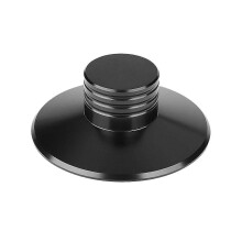 LP Vinyl Platenspeler Gebalanceerde Metalen Schijfstabilisator Gewicht Klem Draaitafel HiF Zwart