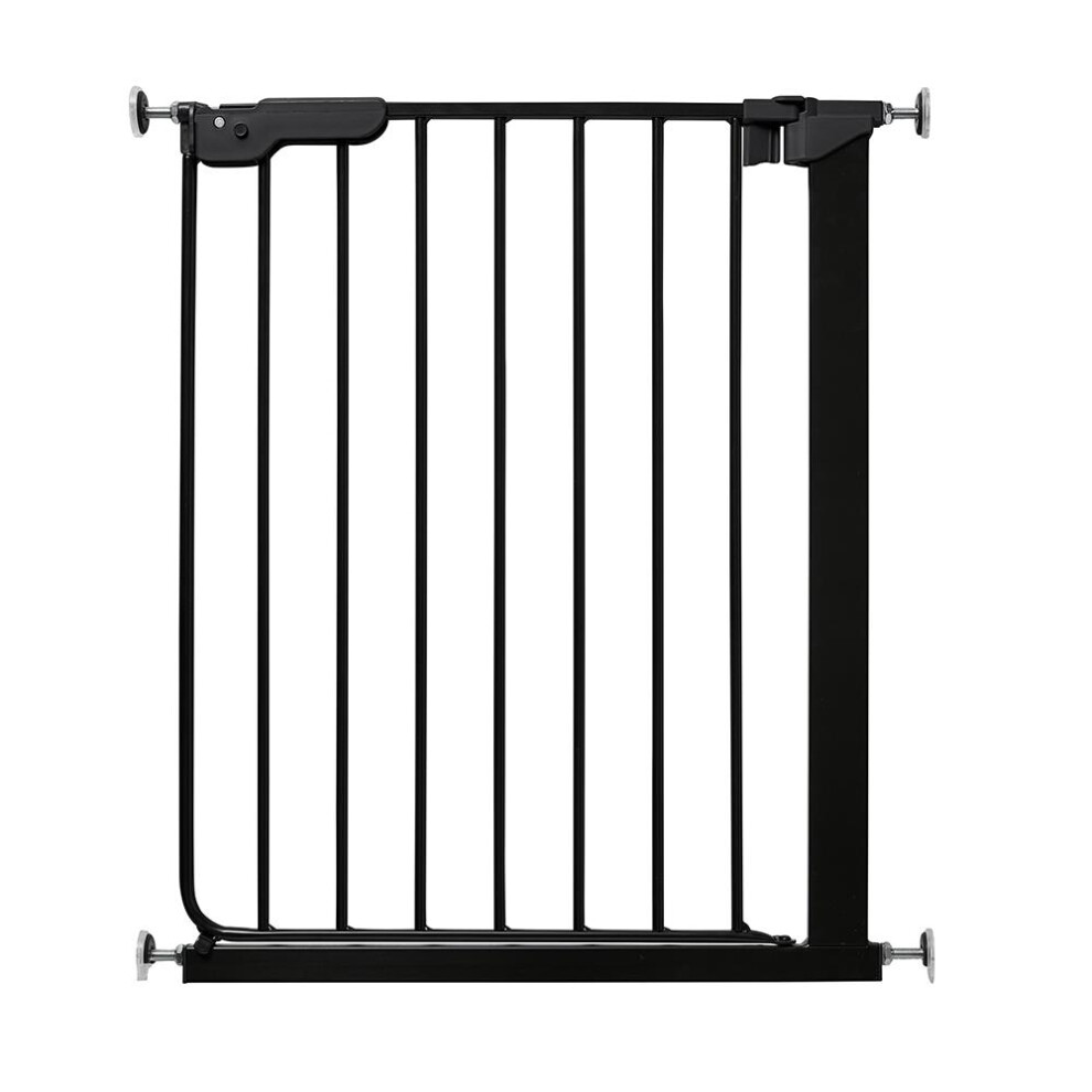 (Black, 60.5 - 66.5cm) Safetots Super Narrow Baby Gate-image-OPC-PGQSFJG-NEW