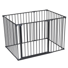 (72cm x105cm, Black) Safetots Premium Multi Panel Play Den