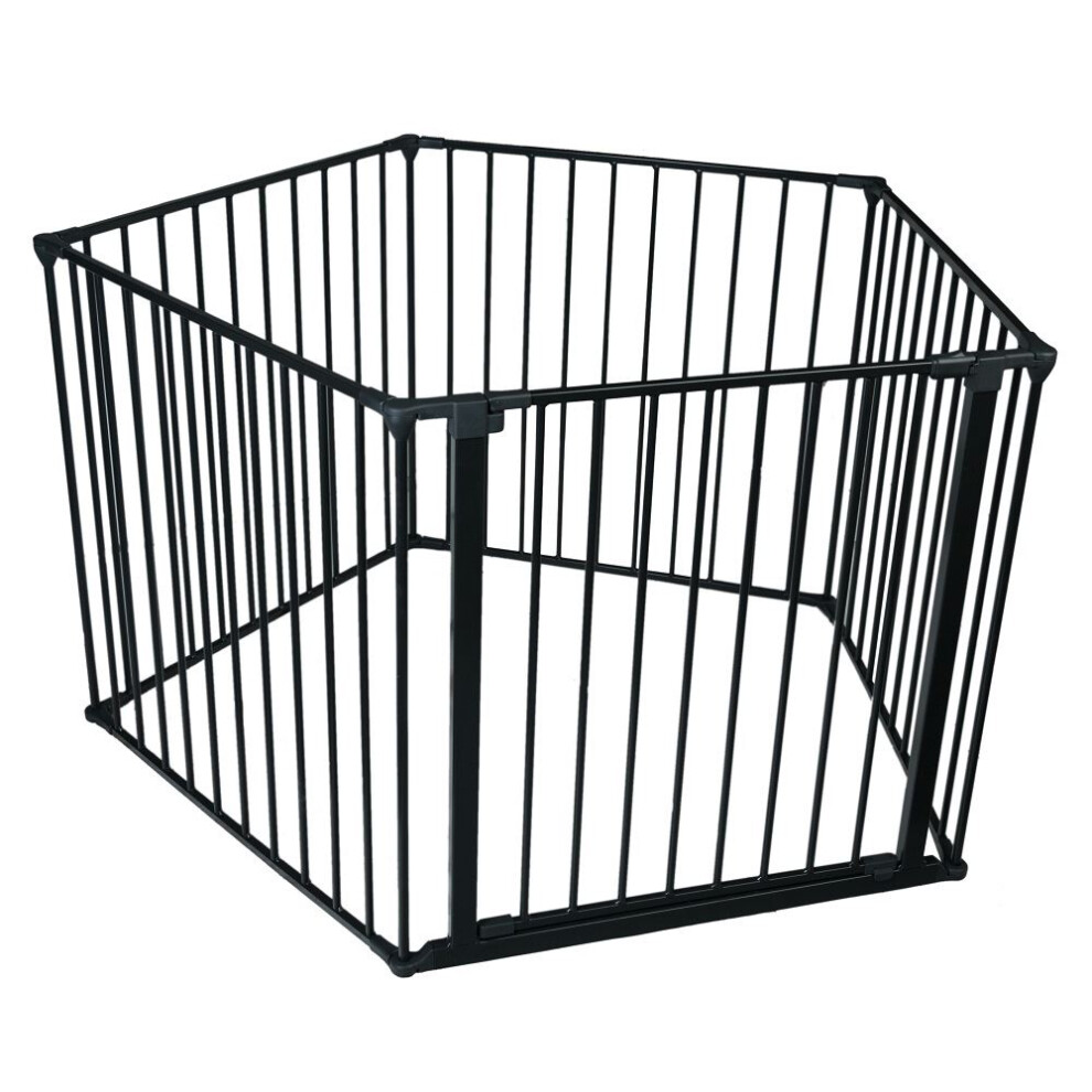 (Black, Pentagon) Safetots Multi Panel Play Den