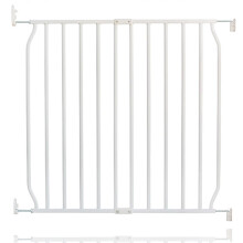 (70cm - 80cm, White) Safetots Eco Screw Fit Baby Gate