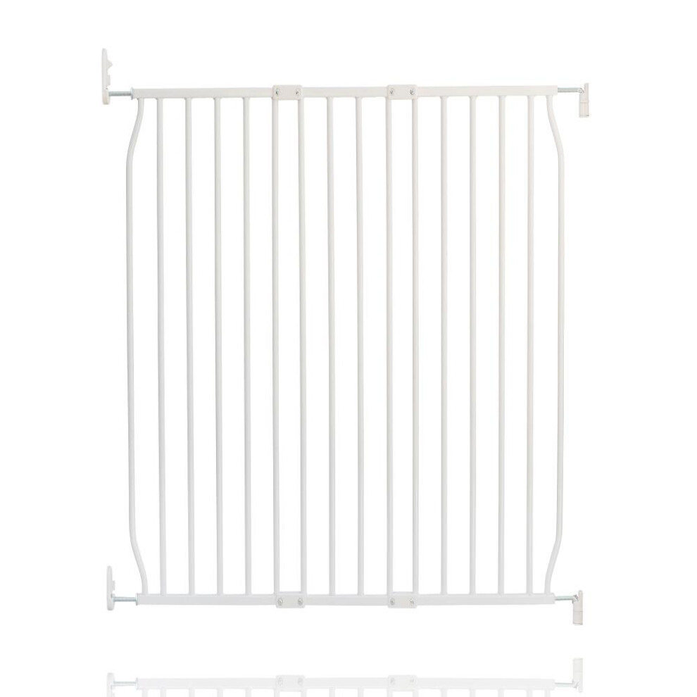 Safetots (90Cm - 100Cm, ) Eco Screw Fit Baby Gate White