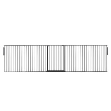 (Black, Up to 370cm) Safetots Extra Tall Room Divider