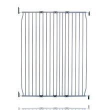(110cm - 120cm, Grey) Safetots Extra Tall Eco Screw Fit Baby Gate
