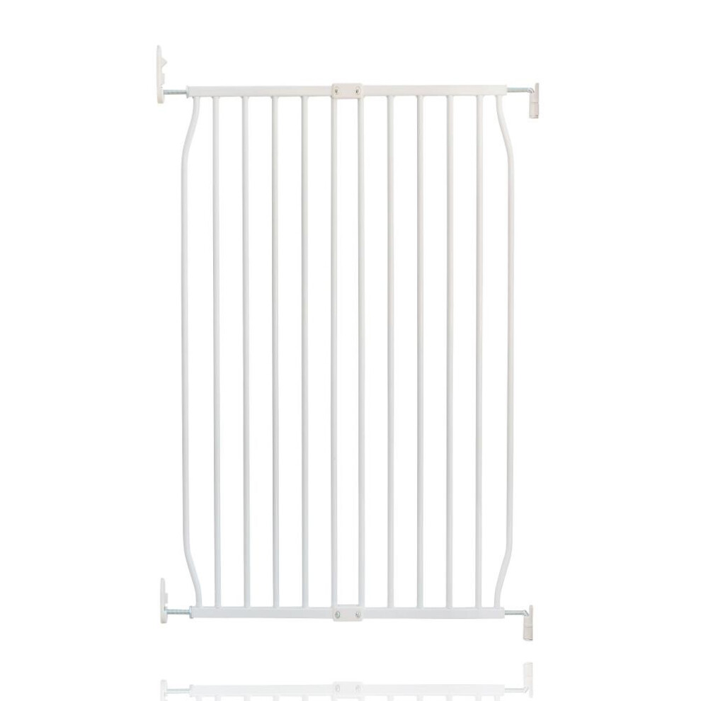 (70cm - 80cm, White) Safetots Extra Tall Eco Screw Fit Baby Gate-image-OPC-PGQSG5P-NEW