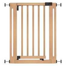 (Natural, 63cm - 71cm) Safetots Puerta Elegante de Seguridad de Madera para Bebés