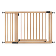 (Natural, 125cm - 133cm) Safetots Wooden Elegance Gate