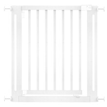 (Blanco, 79cm - 87cm) Safetots Puerta Elegante de Seguridad de Madera para Bebés
