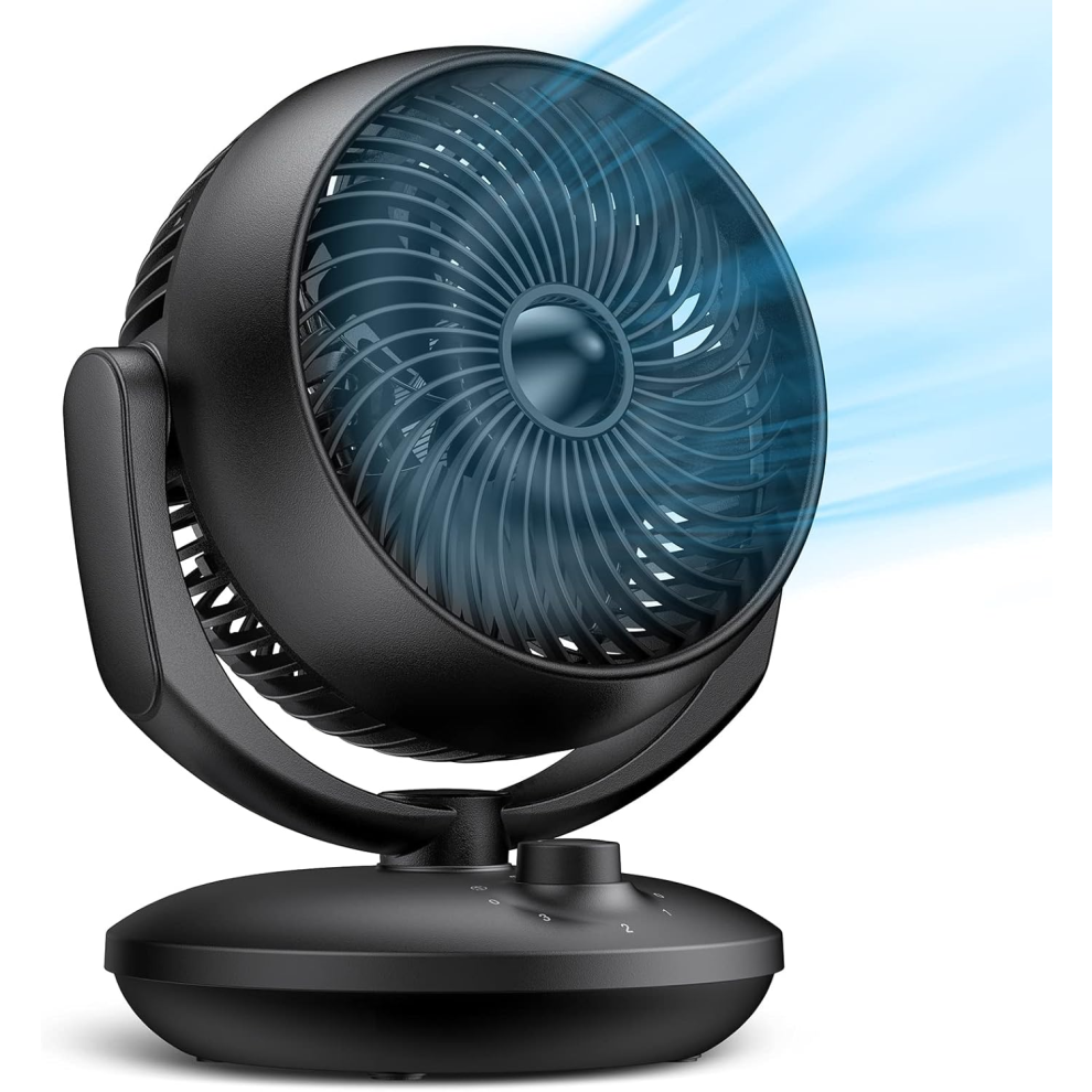 Ftothh Air Circulator Desk Fan 22 Db Quiet Fans Cooling