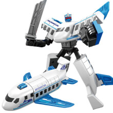 (ZZKJ 667) Nowe fajne transformujące się zabawki anime Robot Car Super figurki akcji Model 3C plastikowe