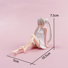 (1 szt.) Figurka anime Kawaiii Yosuga no Sora Kasugano Sora pozycja siedząca Figurka akcji Gospodarz