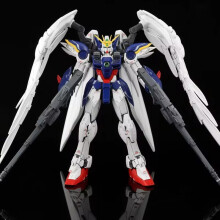 (6601-15cm)1/144 BANDAI Monteringsmodell Hg Flying Wings Assault Freedom Robot Unicorn Röd Heretic Handheld