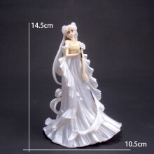 (baihunsha-No box)Sailor Moon Figure Anime Cartoon Jupiter Makoto Venus Minako Tsukino Rabbit Doll Toy