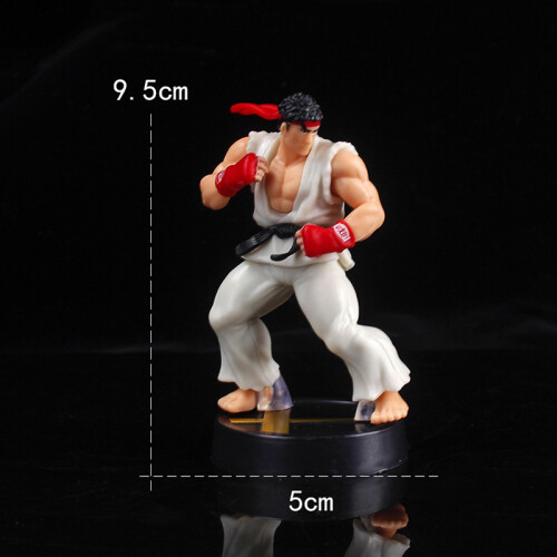 (Λευκό) Anime Ken Masters Hoshi Ryu Action Figure Παιχνίδια PVC Χαριτωμένα παιχνίδια