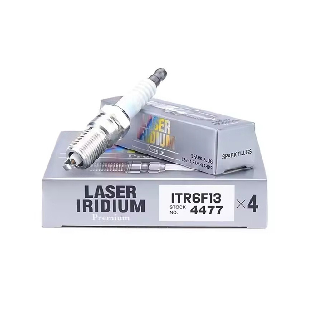 Lot de 6 bougies d'allumage en iridium 4477 ITR6F13 pour Ford Focus, Mondeo, Transit, Fiesta, 1,8 L,