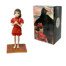 (11,5 cm z pudełkiem) Zestaw modeli akcji PvC postaci Spirited Away, mężczyzna bez twarzy, postać Hayao