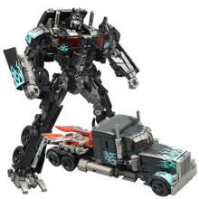 (17CM 8001C)Nowy 16,5CM fajny zestaw zabawek dla chłopców, ciemny robot, samochód, figurki akcji anime,