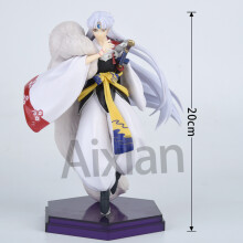 (Sesshoumaru) Anime Inuyasha rysunek Inuyasha Kikyō Sesshoumaru Higurashi Kagome PVC Model postaci