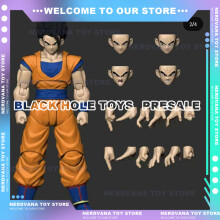 (a) Przedsprzedaż zabawek Black Hole Toys Dragon Ball SHF Figurka akcji Model Goku Son Goha Super Saiyan