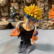 (M-bez pudełka detalicznego) Figurka anime Madara Sasuke Kakashi Minato Figurka GK PVC Statua Model