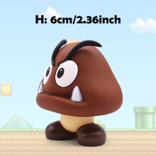 (Goomba-Bez pudełka) Super Mario Figurka akcji Bowser Księżniczka Peach Anime Gra All Star Model kolekcjonerski