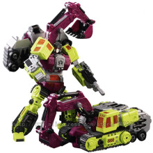 (NBK Green Style 1) Nowa zabawka NBK Devastator dla chłopca Transformacja KO G1 Robot Car Anime Action