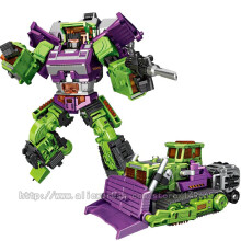 (NBK Green Style 6) Nowa zabawka NBK Devastator dla chłopca Transformacja KO G1 Robot Car Anime Action