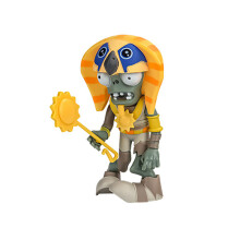 (Στυλ 24) Plants vs Zombie Anime Figure Obstacle Pirate Zombie Peashooter Hard Glue Zombie Action